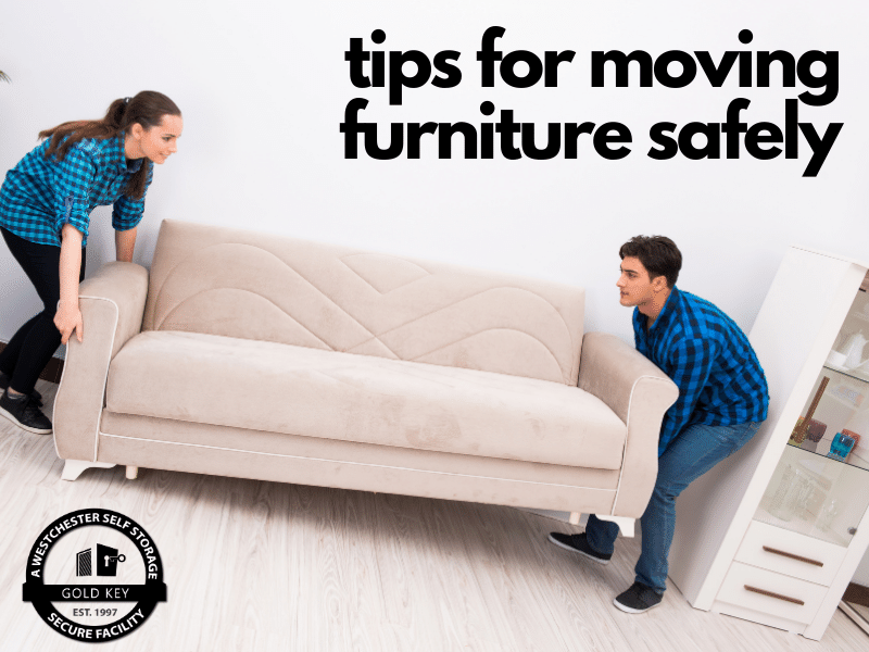 tips for moving furniture Croton Self Storage